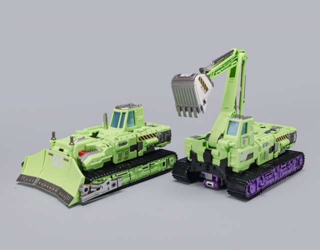 GLA-05 and GLA-06 Set of 2 | Heavy Duty Builder | Mecha Invasion Giant Legion Combiner