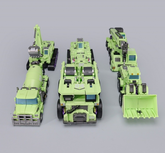 GLA-05 and GLA-06 Set of 2 | Heavy Duty Builder | Mecha Invasion Giant Legion Combiner