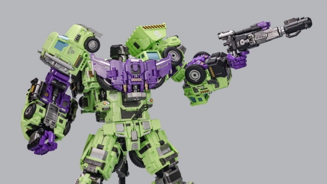 GLA-05 and GLA-06 Set of 2 | Heavy Duty Builder | Mecha Invasion Giant Legion Combiner
