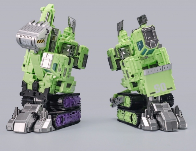 GLA-05 and GLA-06 Set of 2 | Heavy Duty Builder | Mecha Invasion Giant Legion Combiner