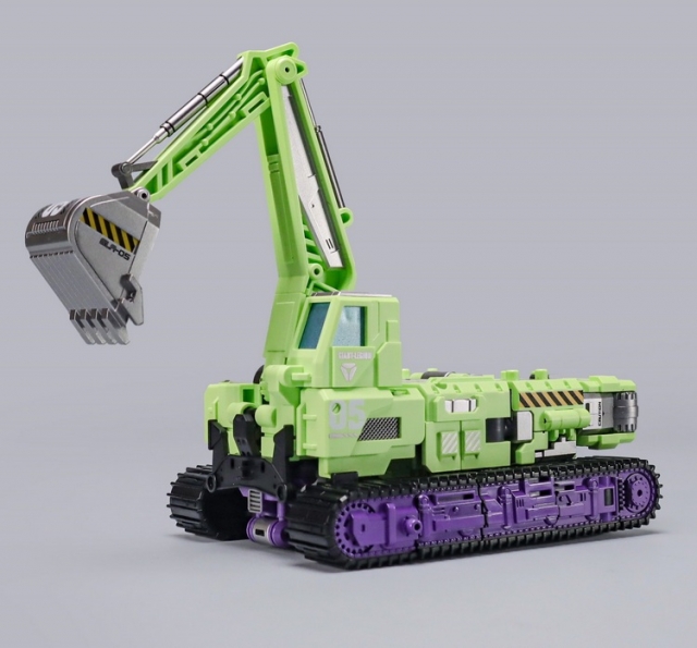GLA-05 and GLA-06 Set of 2 | Heavy Duty Builder | Mecha Invasion Giant Legion Combiner