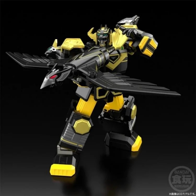 GingaiOh Black Version Model Kit Set | Seijuu Sentai Gingaman | Bandai Spirits SMP