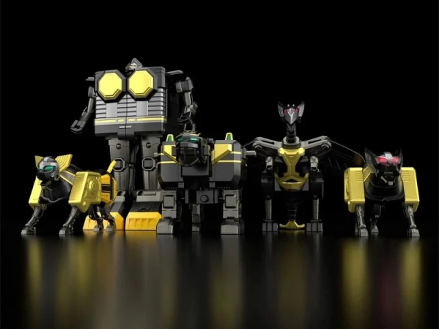 GingaiOh Black Version Model Kit Set | Seijuu Sentai Gingaman | Bandai Spirits SMP