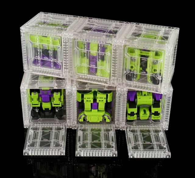 MC-02 Ricki-Oh Set of 6 | Micro Cosmos | Lucky Cat