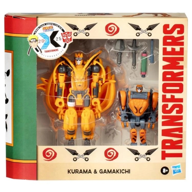 Kurama and Gamakichi Set of 2 | Naruto: Shippuden | Transformers Collaborative