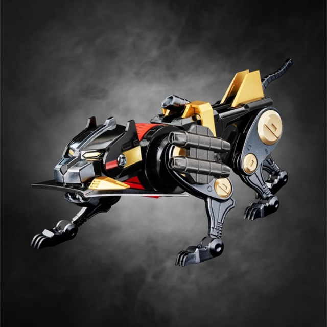 Voltron Black and Gold Edition ROBO-DOU | Voltron: Defender of the Universe | threezero