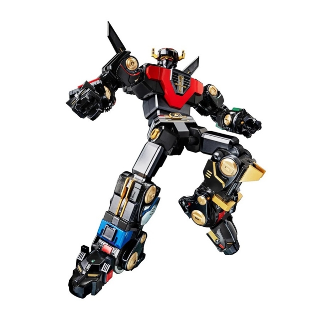 Voltron Black and Gold Edition ROBO-DOU | Voltron: Defender of the Universe | threezero