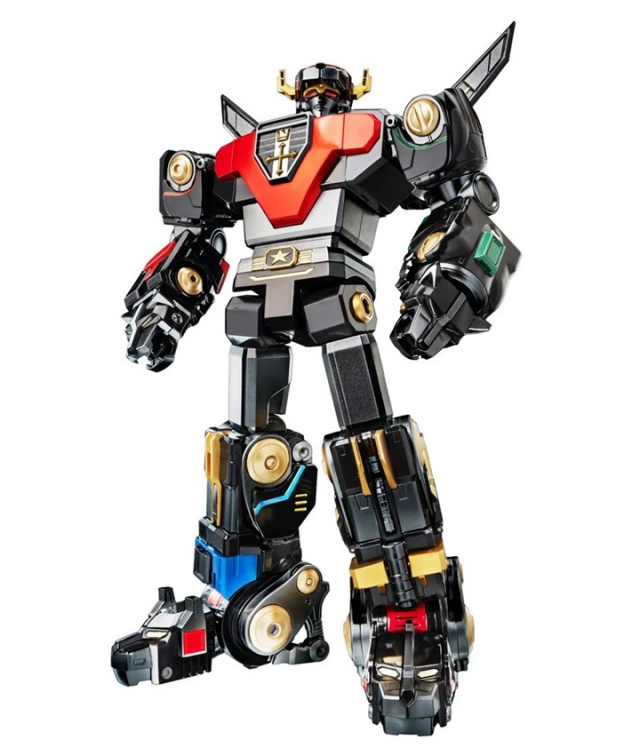 Voltron Black and Gold Edition ROBO-DOU | Voltron: Defender of the Universe | threezero