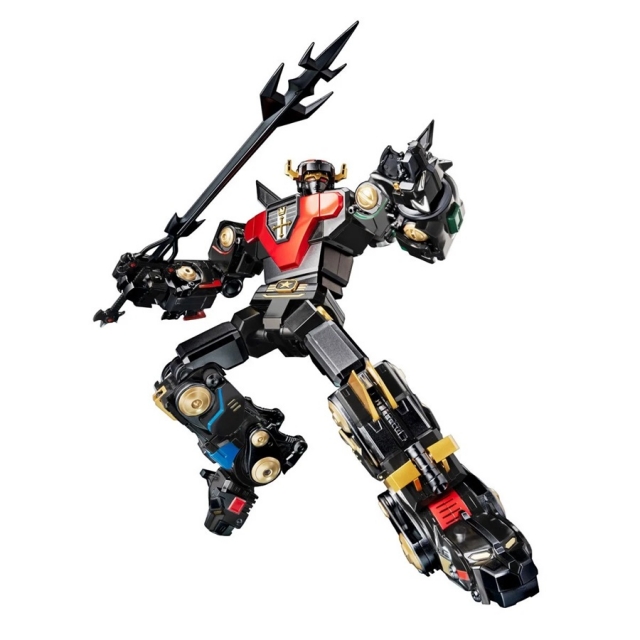 Voltron Black and Gold Edition ROBO-DOU | Voltron: Defender of the Universe | threezero