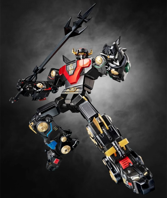Voltron Black and Gold Edition ROBO-DOU | Voltron: Defender of the Universe | threezero
