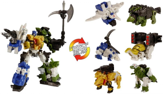 TL-89 Decepticon Dinoking Set of 6 | Transformers: Legacy United