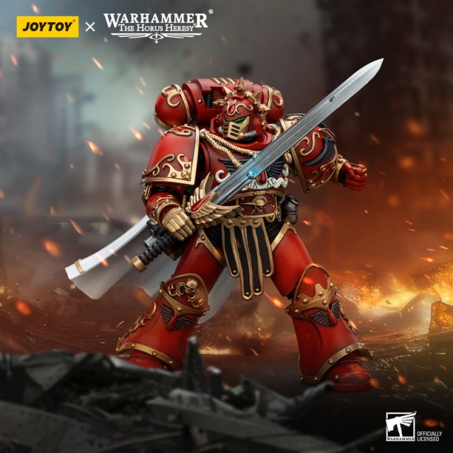 Blood Angels Legion Praetor with Paragon Blade 1/18 Scale | Warhammer: The Horus Heresy | Joy Toy