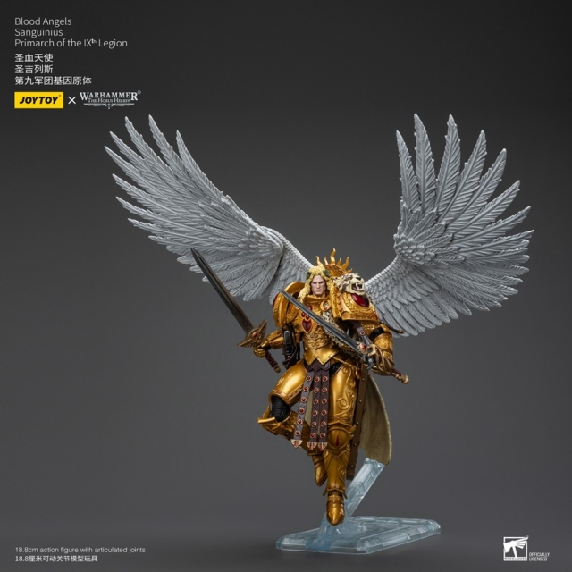 Blood Angels Sanguinius, Primarch of the IXth Legion 1/18 Scale | Warhammer: The Horus Heresy | Joy Toy