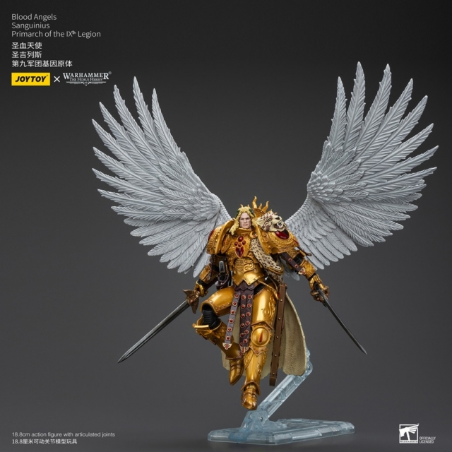 Blood Angels Sanguinius, Primarch of the IXth Legion 1/18 Scale | Warhammer: The Horus Heresy | Joy Toy