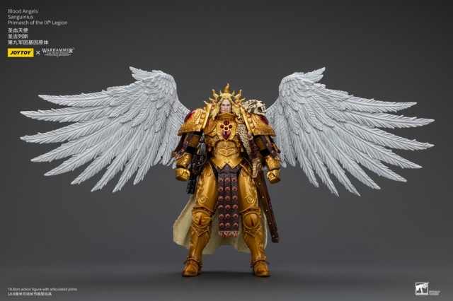 Blood Angels Sanguinius, Primarch of the IXth Legion 1/18 Scale | Warhammer: The Horus Heresy | Joy Toy