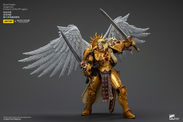Blood Angels Sanguinius, Primarch of the IXth Legion 1/18 Scale | Warhammer: The Horus Heresy | Joy Toy
