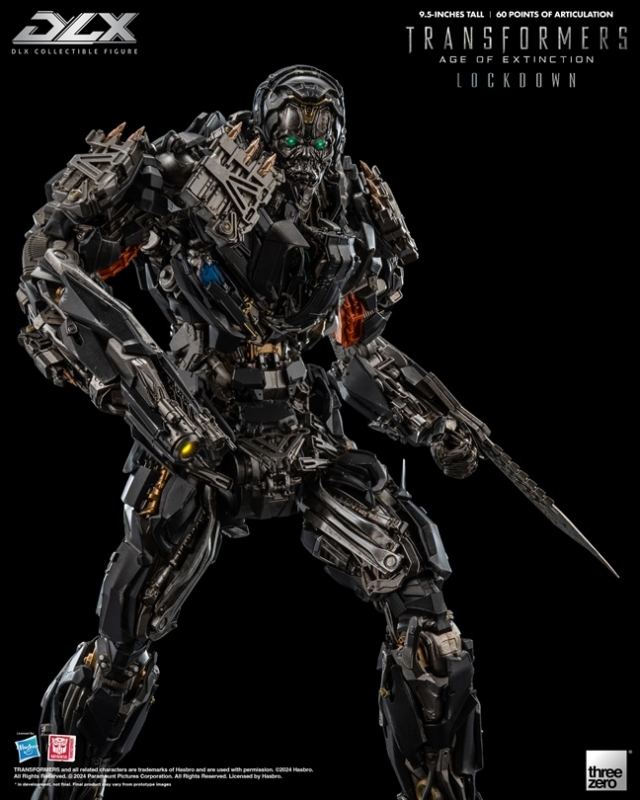 Lockdown DLX Scale Collectible Figure | Transformers: Age Of Extinction | threezero
