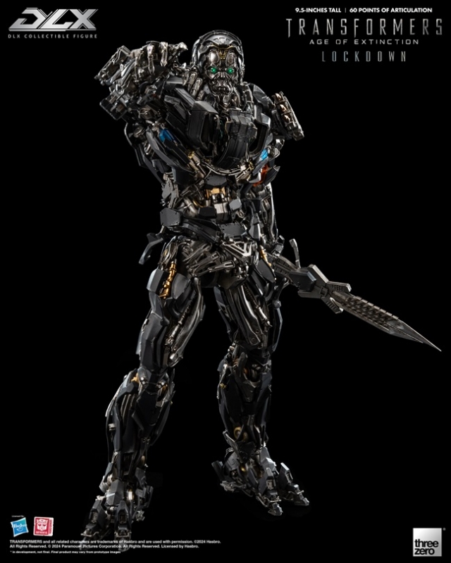 Lockdown DLX Scale Collectible Figure | Transformers: Age Of Extinction | threezero