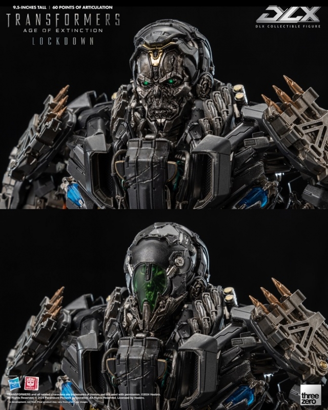 Lockdown DLX Scale Collectible Figure | Transformers: Age Of Extinction | threezero