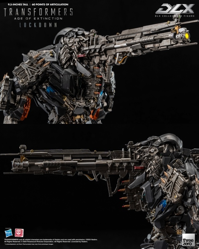 Lockdown DLX Scale Collectible Figure | Transformers: Age Of Extinction | threezero
