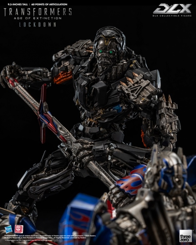 Lockdown DLX Scale Collectible Figure | Transformers: Age Of Extinction | threezero