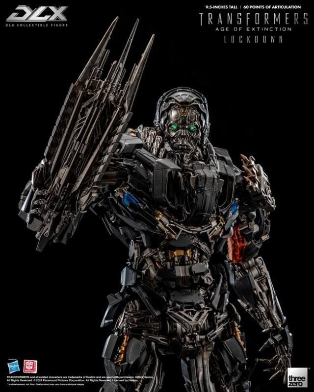 Lockdown DLX Scale Collectible Figure | Transformers: Age Of Extinction | threezero
