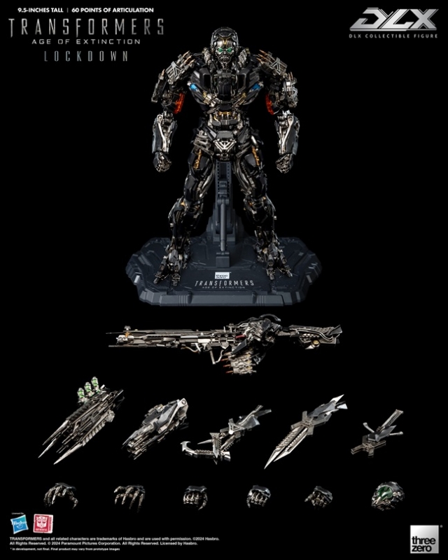 Lockdown DLX Scale Collectible Figure | Transformers: Age Of Extinction | threezero