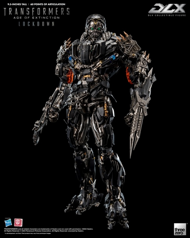 Lockdown DLX Scale Collectible Figure | Transformers: Age Of Extinction | threezero