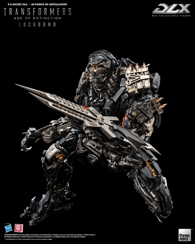 Lockdown DLX Scale Collectible Figure | Transformers: Age Of Extinction | threezero