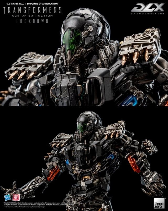 Lockdown DLX Scale Collectible Figure | Transformers: Age Of Extinction | threezero