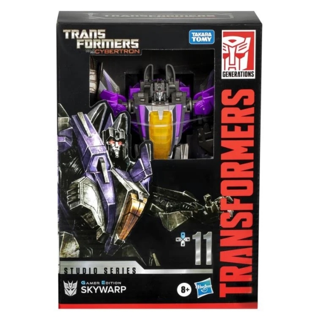 11 Skywarp Gamer Edition Voyager Class | Transformers: War for Cybertron