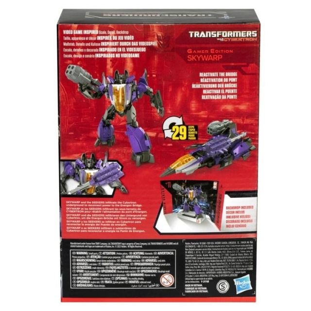 11 Skywarp Gamer Edition Voyager Class | Transformers: War for Cybertron