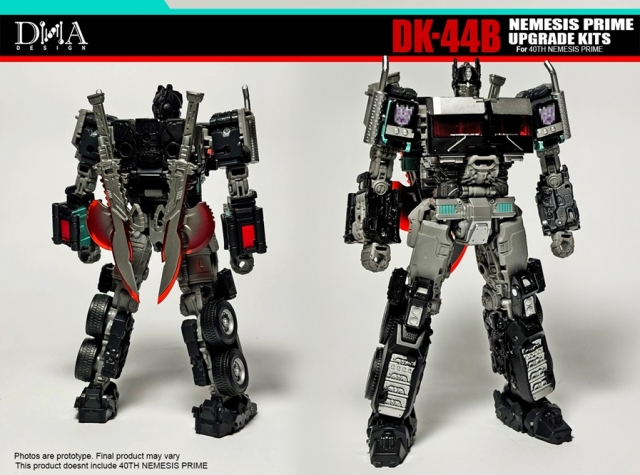 DK-44B Upgrade Kit for Transformers: Rise of the Beasts Nemesis Prime 40th Selection | Dna Design | Upgrade Kit