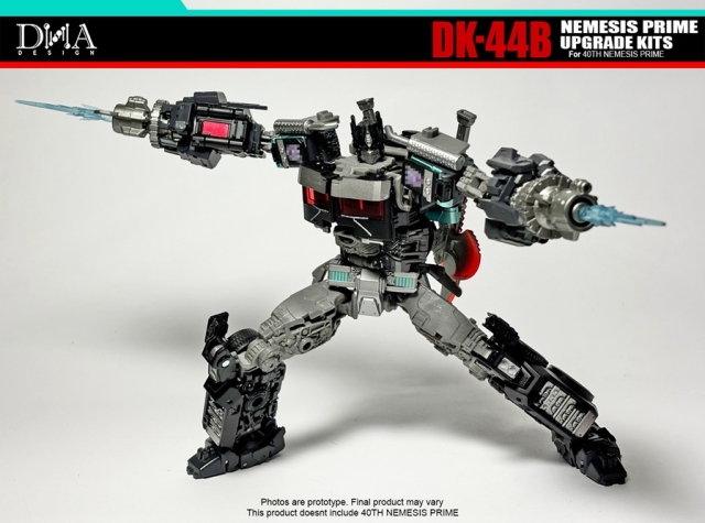 DK-44B Upgrade Kit for Transformers: Rise of the Beasts Nemesis Prime 40th Selection | Dna Design | Upgrade Kit