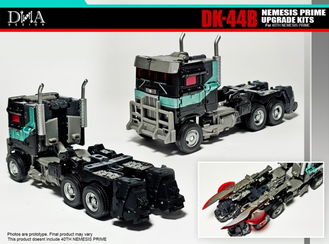 DK-44B Upgrade Kit for Transformers: Rise of the Beasts Nemesis Prime 40th Selection | Dna Design | Upgrade Kit
