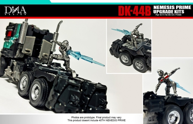 DK-44B Upgrade Kit for Transformers: Rise of the Beasts Nemesis Prime 40th Selection | Dna Design | Upgrade Kit