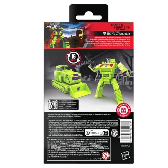 86 Constructicon Bonecrusher Deluxe Class | Transformers Studio Series | Transformers: The Movie 86