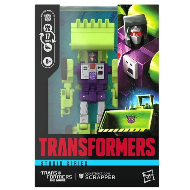 86 Constructicon Scrapper Voyager Class | Transformers Studio Series | Transformers: The Movie 86