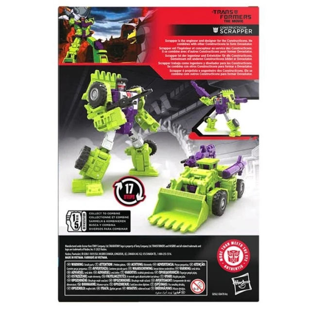 86 Constructicon Scrapper Voyager Class | Transformers Studio Series | Transformers: The Movie 86