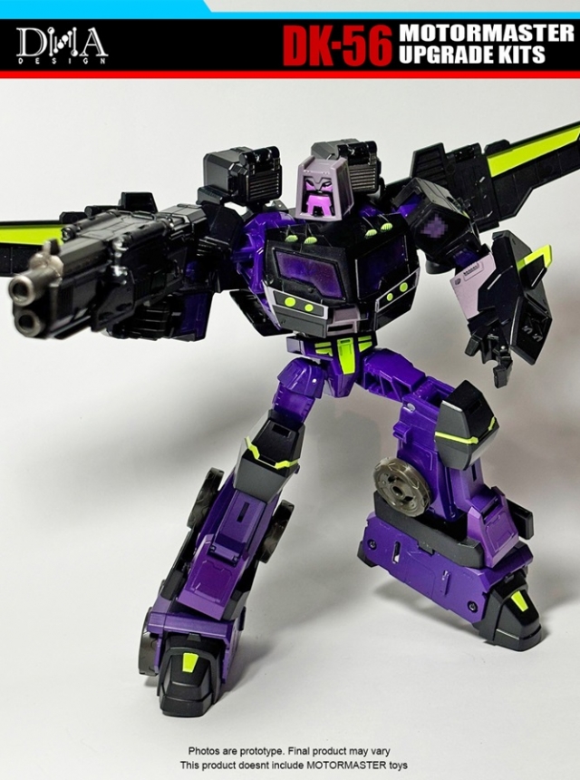 DK-56 Upgrade Kit for Transformers: Legacy United Animated Universe Motormaster | Dna Design | Upgrade Kit