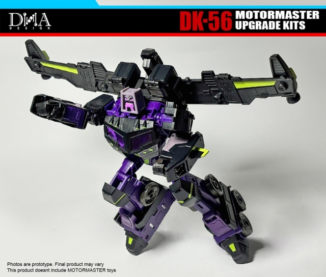 DK-56 Upgrade Kit for Transformers: Legacy United Animated Universe Motormaster | Dna Design | Upgrade Kit