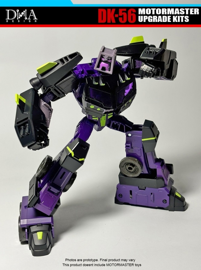 DK-56 Upgrade Kit for Transformers: Legacy United Animated Universe Motormaster | Dna Design | Upgrade Kit