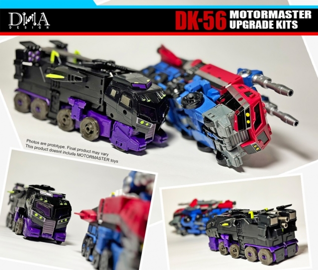 DK-56 Upgrade Kit for Transformers: Legacy United Animated Universe Motormaster | Dna Design | Upgrade Kit