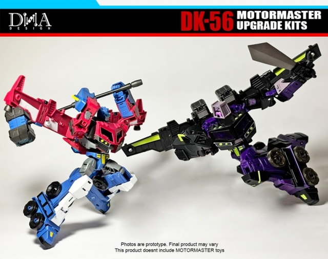 DK-56 Upgrade Kit for Transformers: Legacy United Animated Universe Motormaster | Dna Design | Upgrade Kit