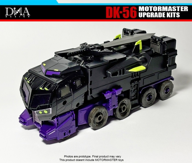DK-56 Upgrade Kit for Transformers: Legacy United Animated Universe Motormaster | Dna Design | Upgrade Kit