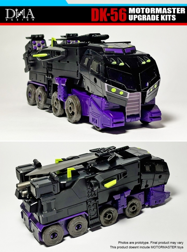 DK-56 Upgrade Kit for Transformers: Legacy United Animated Universe Motormaster | Dna Design | Upgrade Kit