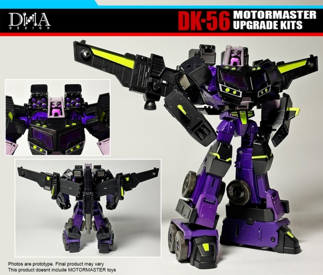 DK-56 Upgrade Kit for Transformers: Legacy United Animated Universe Motormaster | Dna Design | Upgrade Kit