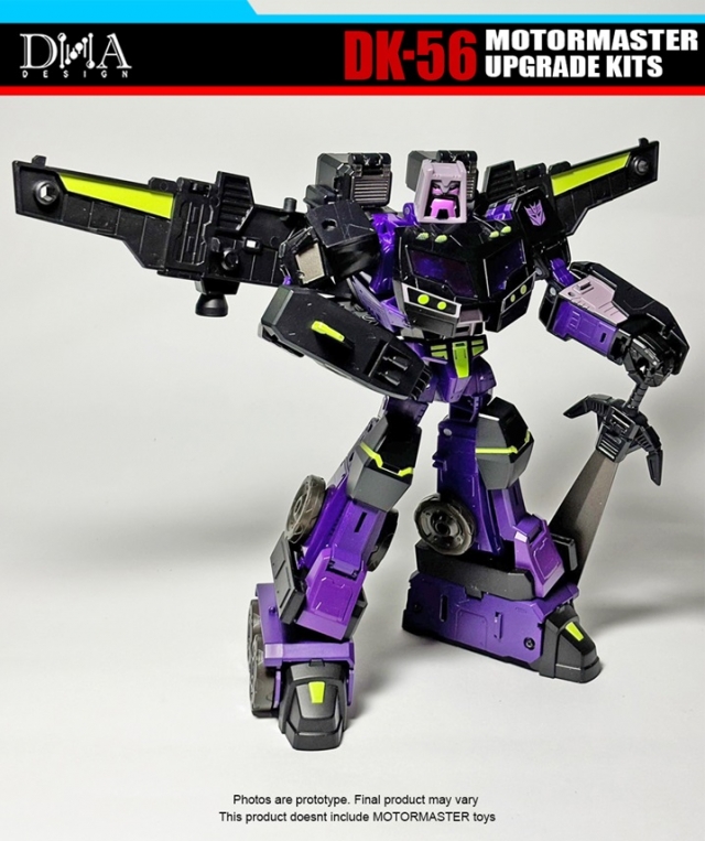 DK-56 Upgrade Kit for Transformers: Legacy United Animated Universe Motormaster | Dna Design | Upgrade Kit