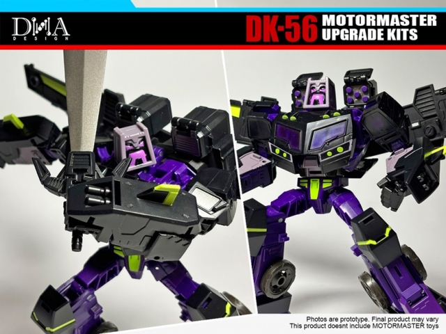 DK-56 Upgrade Kit for Transformers: Legacy United Animated Universe Motormaster | Dna Design | Upgrade Kit