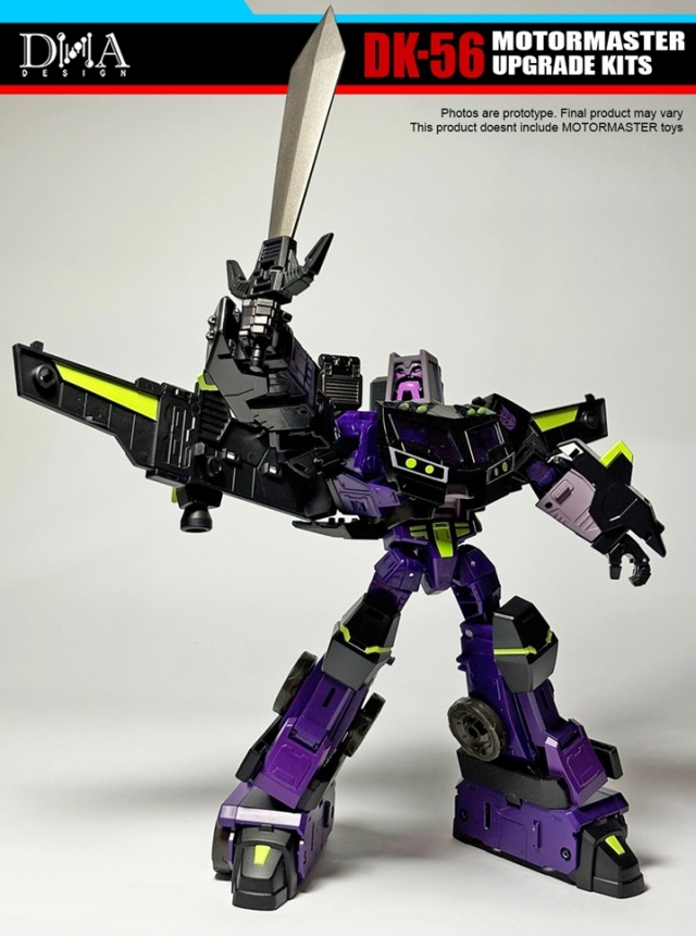 DK-56 Upgrade Kit for Transformers: Legacy United Animated Universe Motormaster | Dna Design | Upgrade Kit